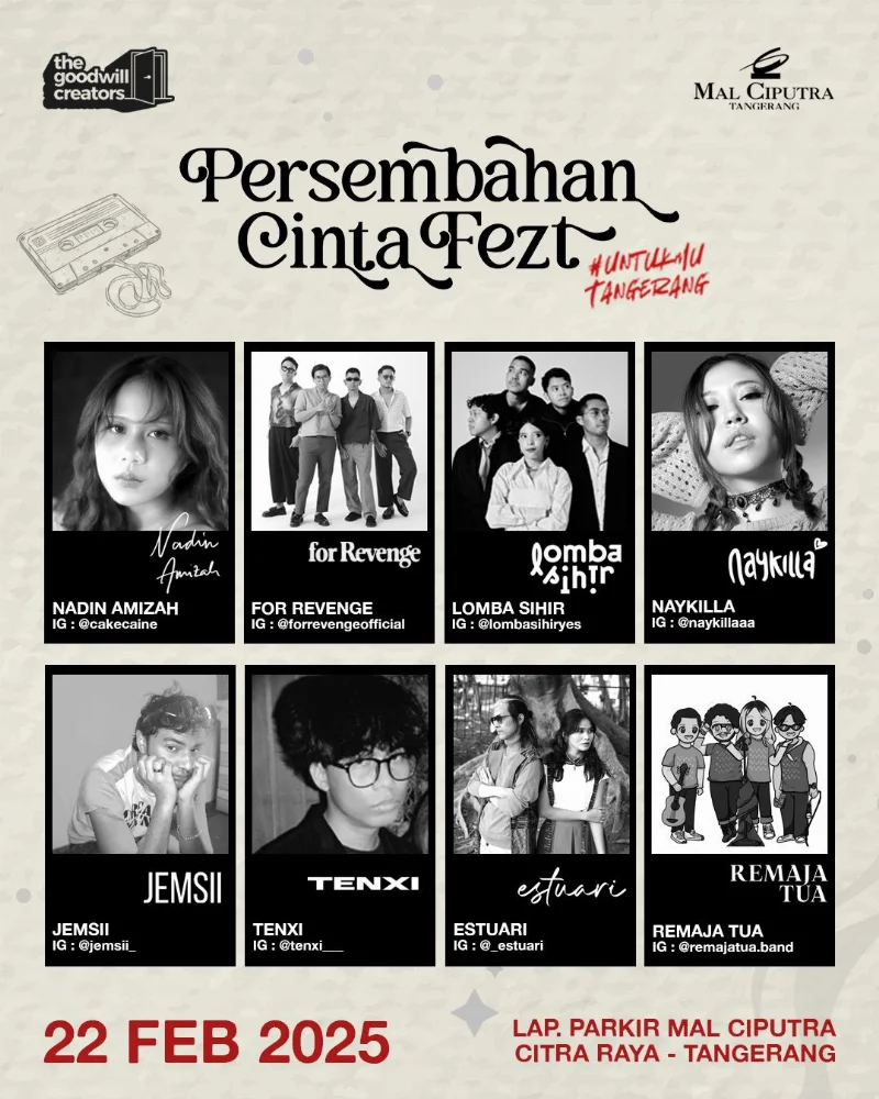 Poster Persembahan Cinta Fest 2025