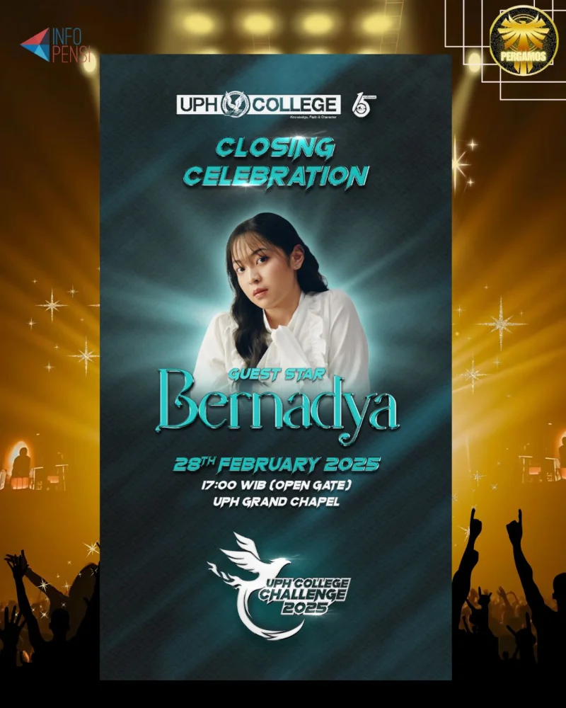 Poster UPH College - Closing Celebration UPH 2025