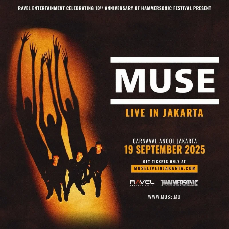 Poster MUSE Live In Jakarta 2025
