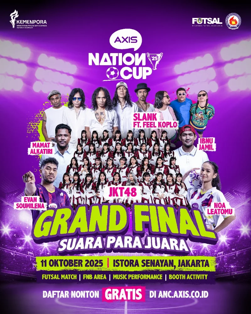 Poster GRAND FINAL AXIS NATION CUP 2025