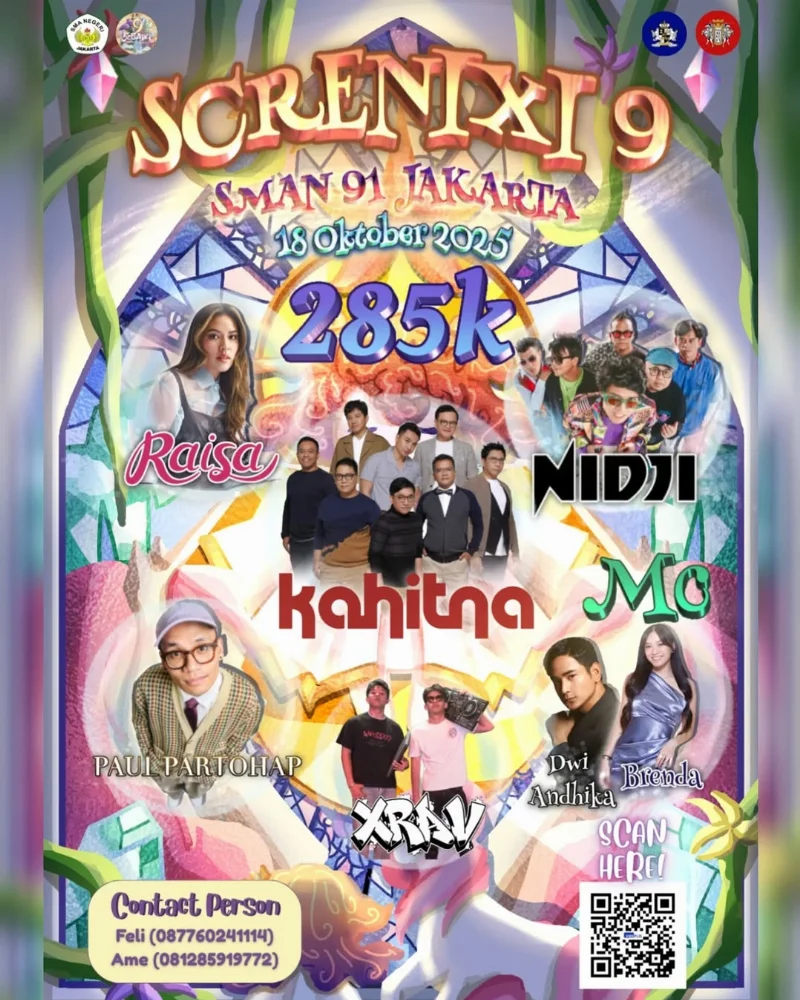 Poster SMAN 91 Jakarta - SCRENIXI 9