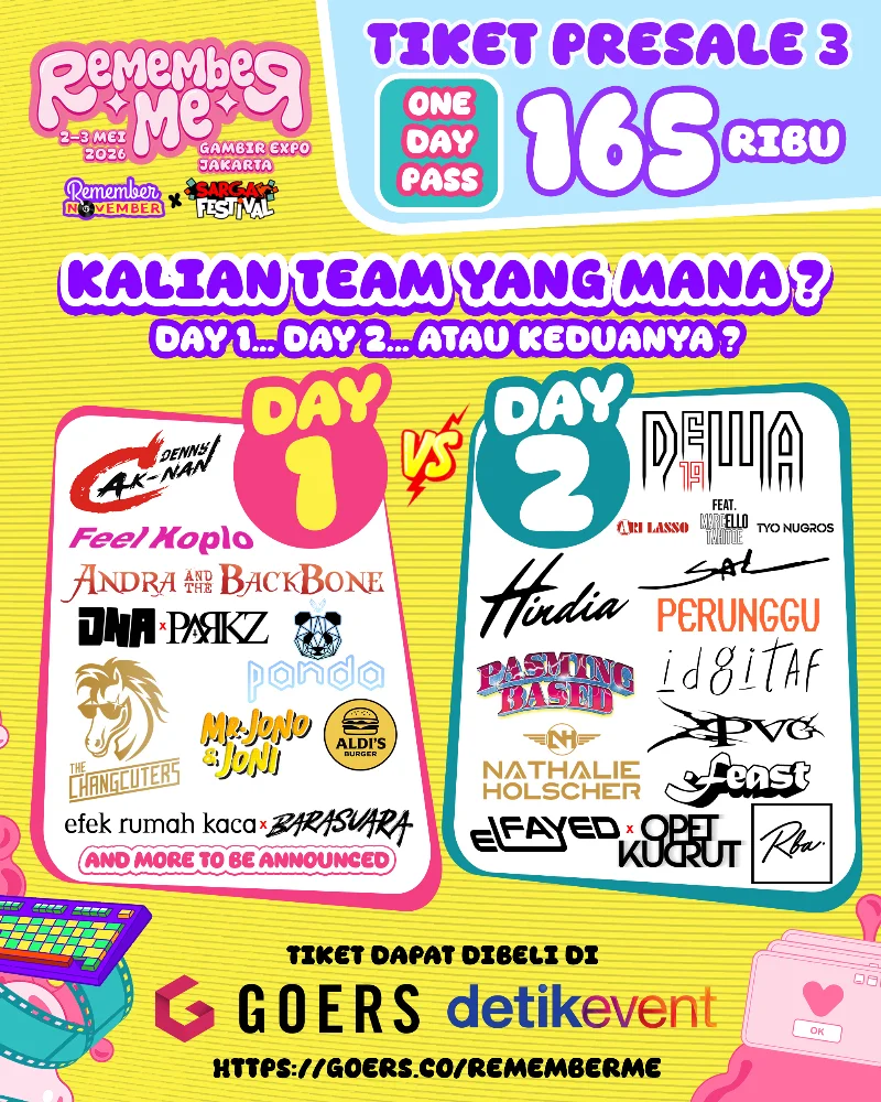 Poster Remember Me Festival 2026