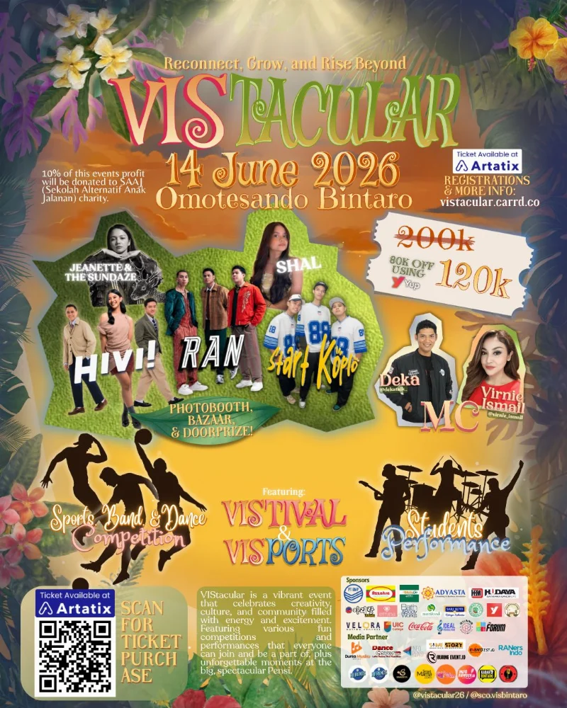 Poster SMP VIS Bintaro - VISTACULAR 2026