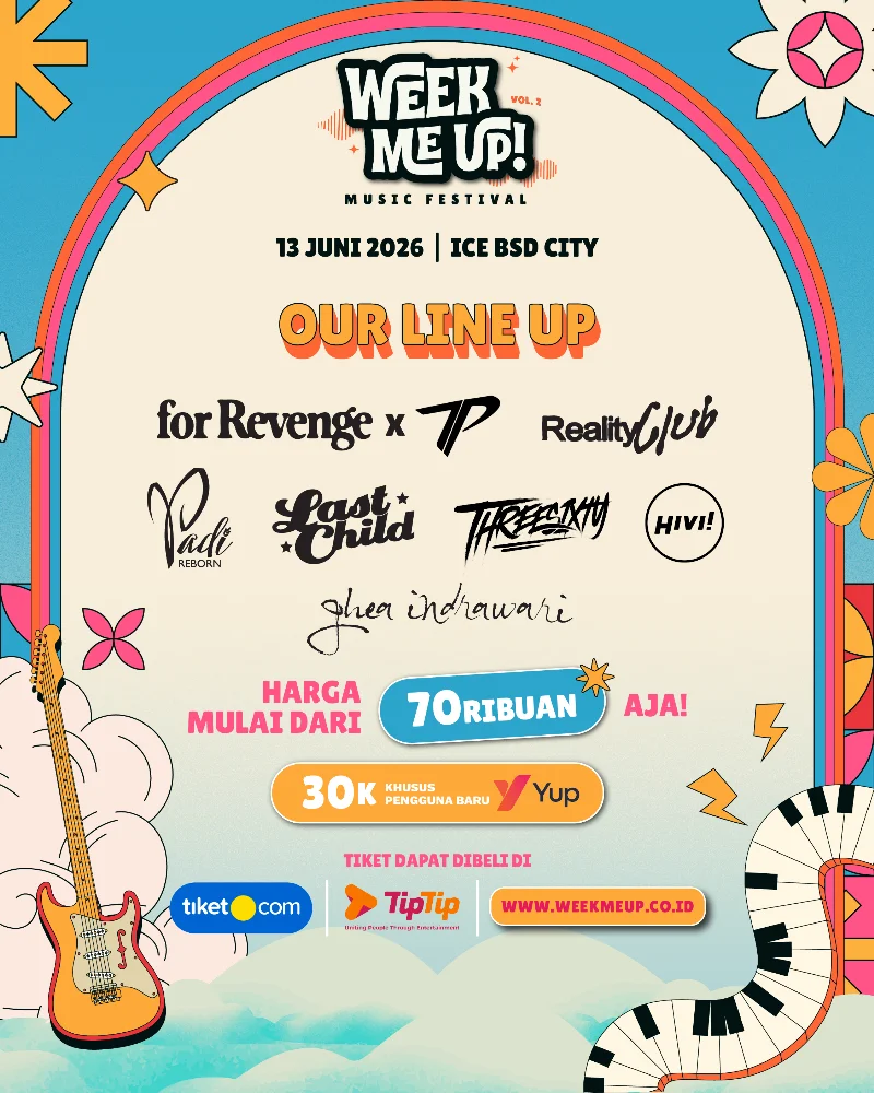 Poster Week Me Up Festival Vol.2 2026