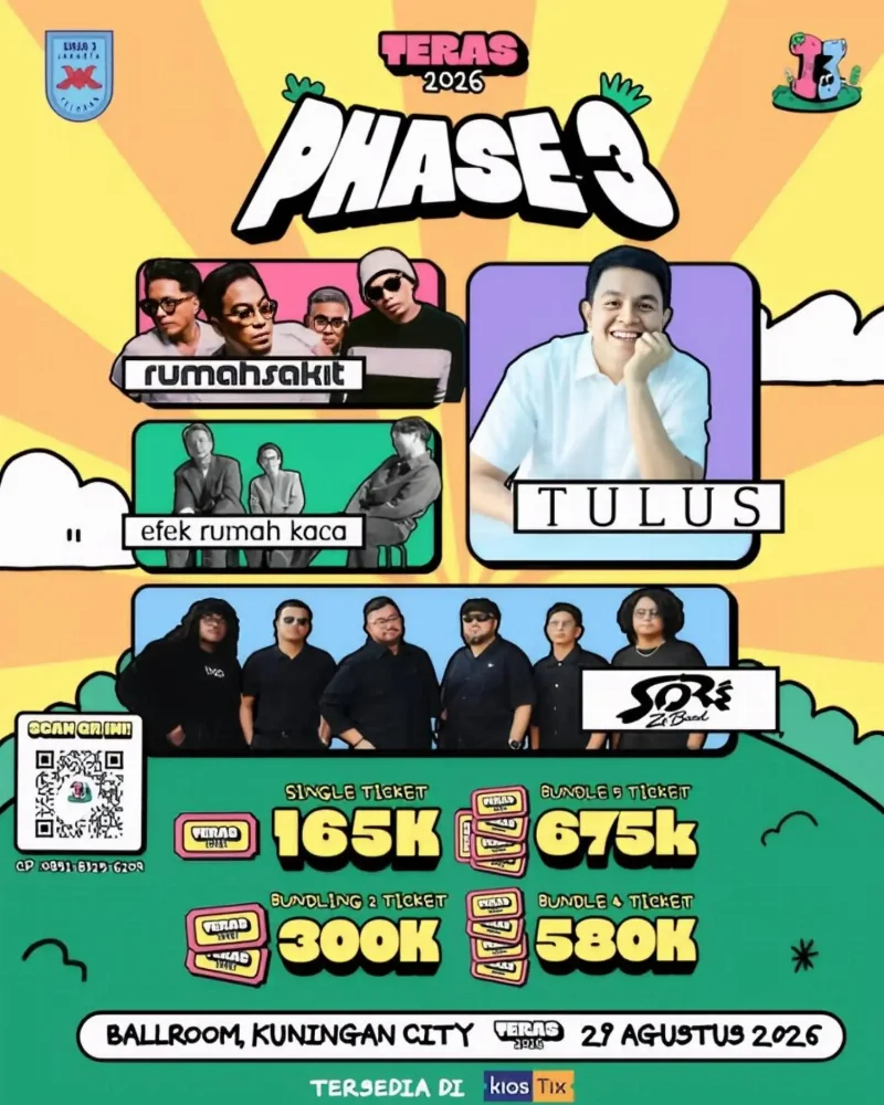 Poster SMAN 3 Jakarta - TERAS 2026