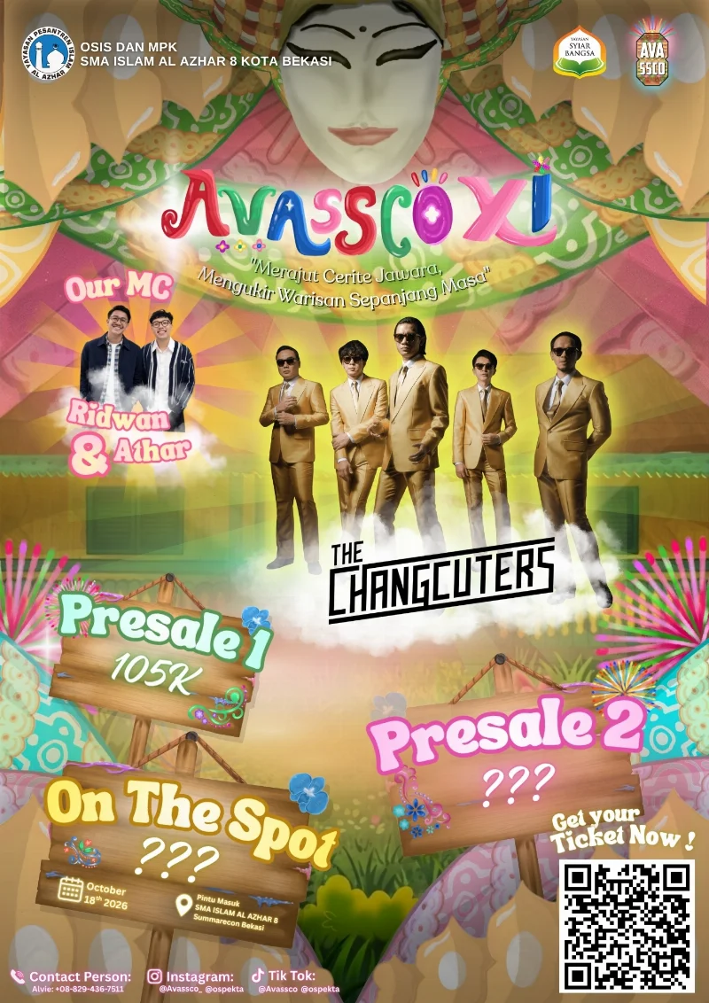 Poster SMAI AL AZHAR 8 KOTA BEKASI - AVASSCO XI 2026