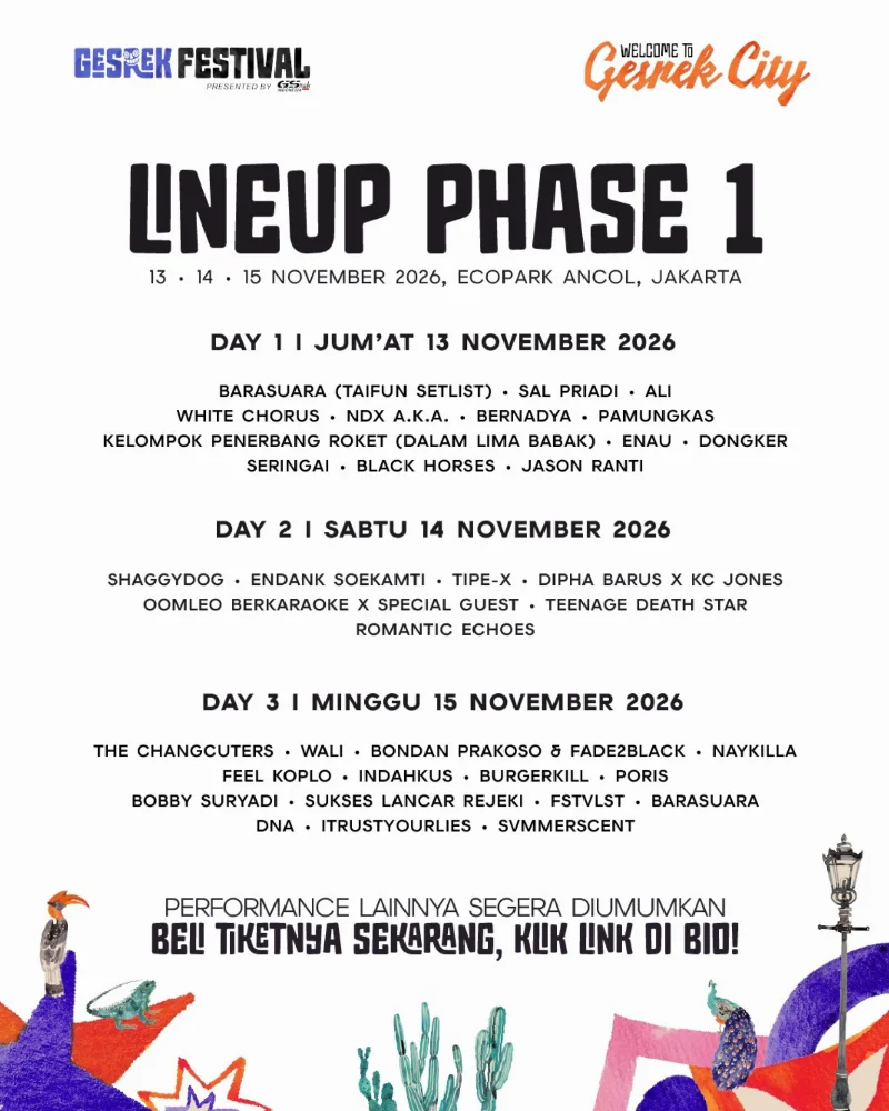 Poster Gesrek Festival 2026