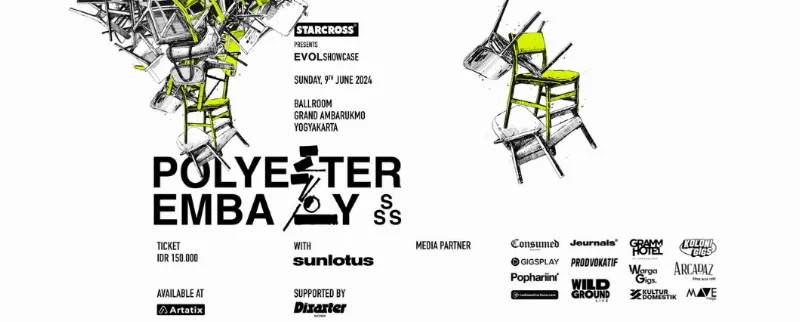 Poster Evol Showcase Polyester Embassy