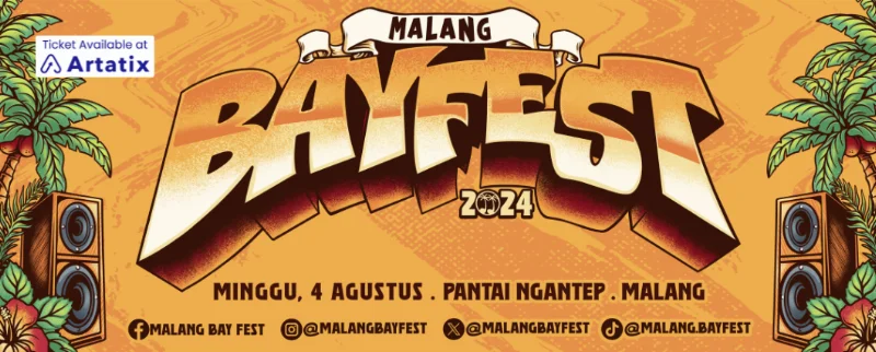 Poster Malang Bay Festival 2024
