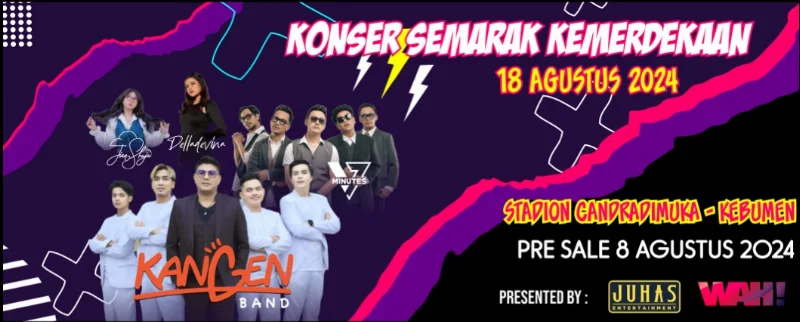 Poster Konser Semarak Kemerdekaan