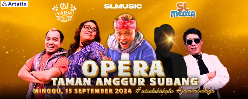 Poster OPERA TAMAN ANGGUR SUBANG (reuni OVJ)