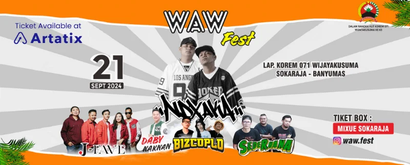 Poster WAW FEST 2024