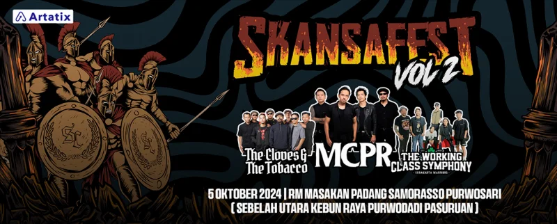 Poster SKANSAFEST Vol 2
