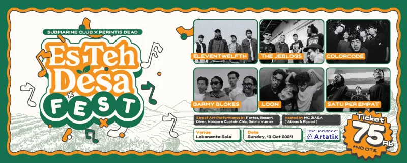 Poster ES TEH DESA FEST