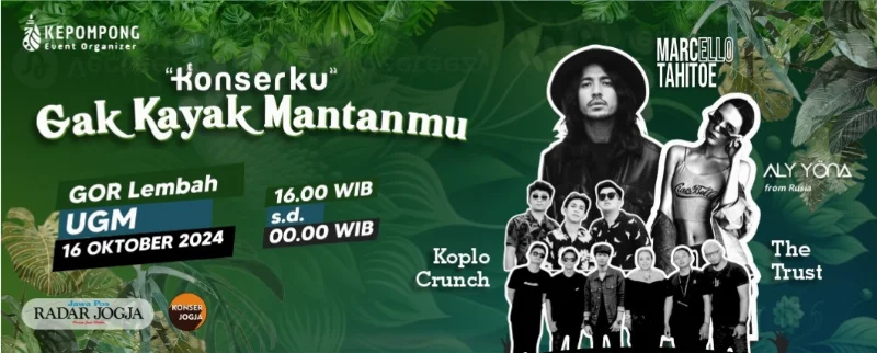 Poster "Konserku" Gak Kayak Mantanmu