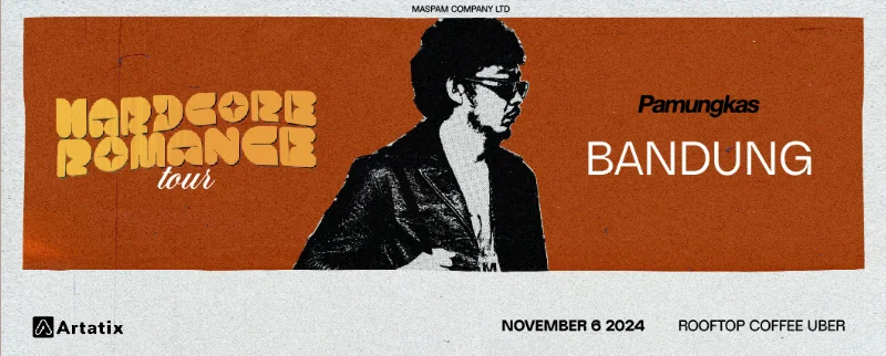 Poster Hardcore Romance Tour – Bandung