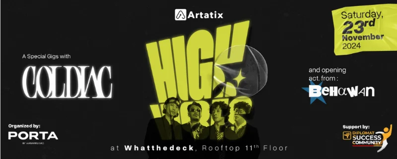 Poster High Vibes by Porta Ambarukmo