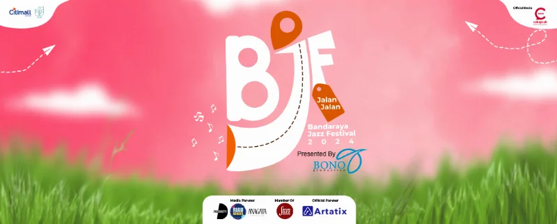 Poster Bandaraya Jazz Festival Jalan Jalan 2024 Dumai