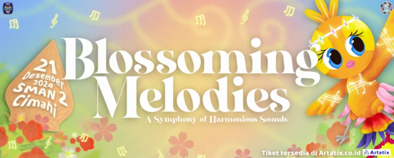 Poster DAFEST 2024-Blossoming Melodies: A Symphony of Harmonious Sounds
