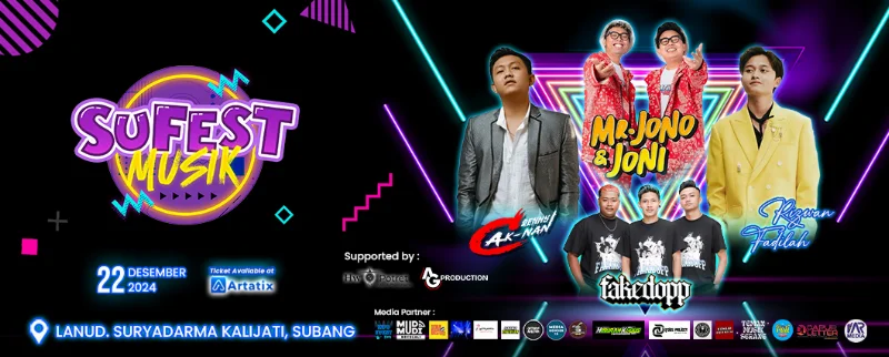 Poster Sufest Musik