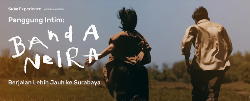 Poster Panggung Intim Banda Neira: Berjalan Lebih Jauh ke Surabaya