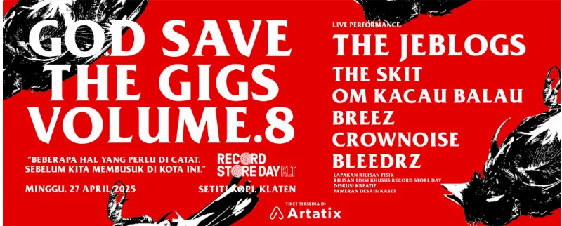 Poster God Save The Gigs