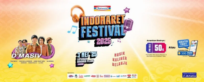 Poster Indomaret Festival 2025