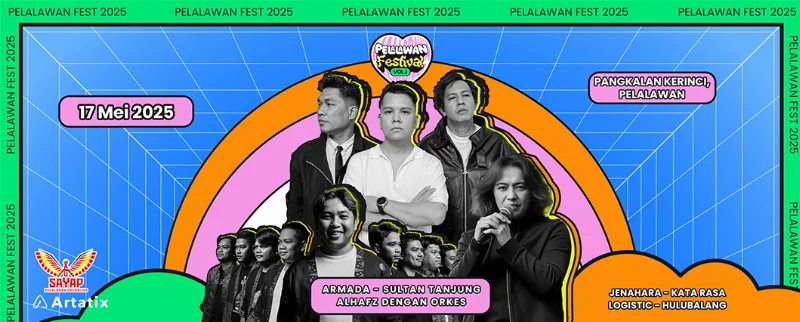 Poster PELALAWAN FEST Vol. 1 2025