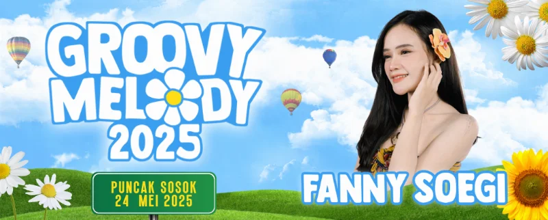 Poster Groovy Melody 2025