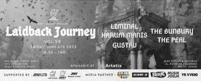 Poster Laidback Journey Vol.58