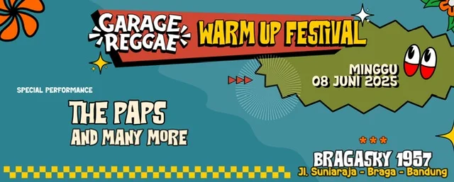 Poster Garage Reggae Warm Up Festival