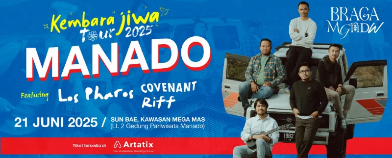 Poster KEMBARA JIWA SHOWCASE MANADO