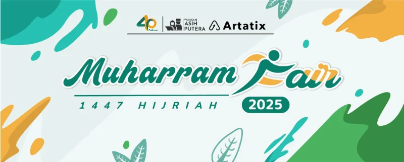 Poster Muharram Fair FUN WALK Asih Putera 1447 H