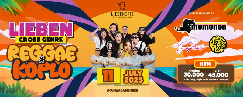 Poster LIEBEN CROSS GENRE REGGEA X KOPLO