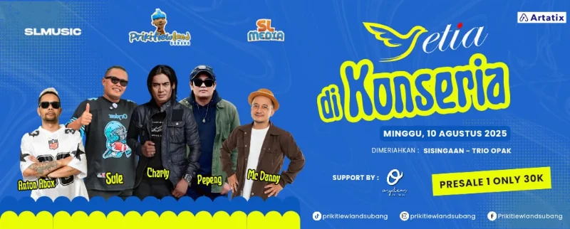 Poster Setia di Konseria Prikitiew Land Subang