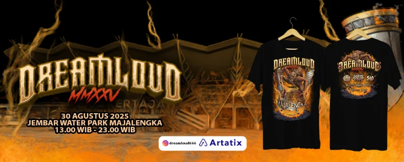 Poster Dreamloud MMXXV Merchandise
