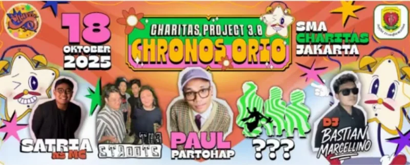Poster Charitas Project 3.0, CHRONOS ORIO