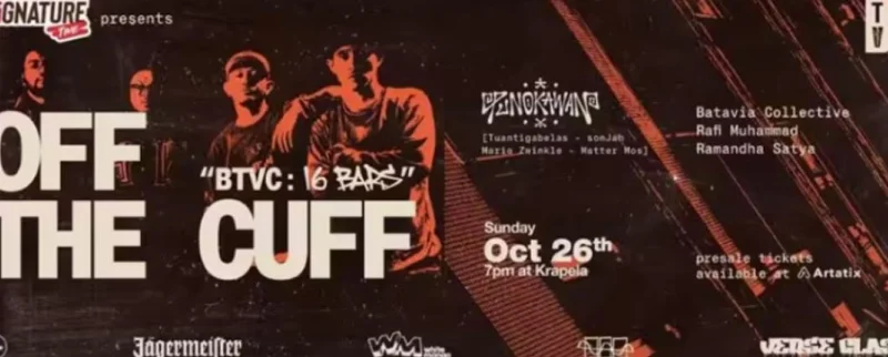 Poster Off The "BTVC 16 Bars" Cuff