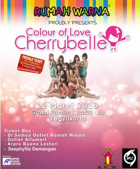 Poster Colour of Love Cherrybelle