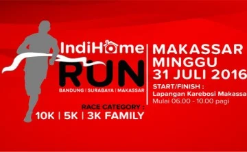 Poster INDIHOME RUN BANDUNG