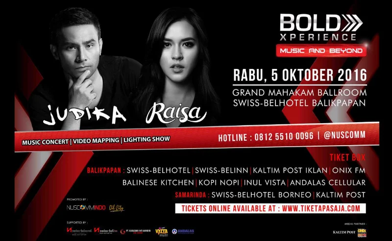 Poster BOLD XPERIENCE MUSIC AND BEYOND