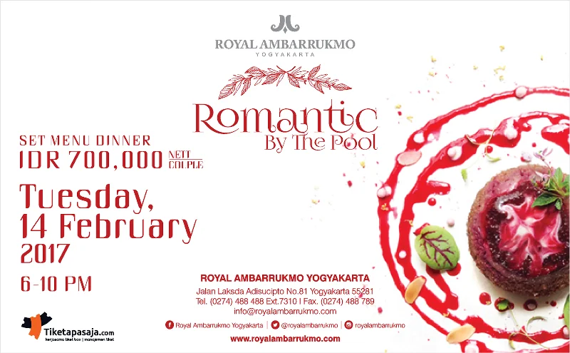 Poster ROMANTIC BY THE POOL