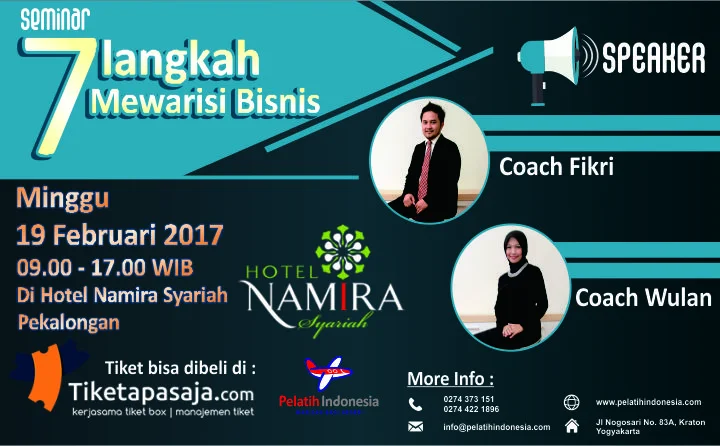 Poster SEMINAR 7 LANGKAH MEWARISI BISNIS