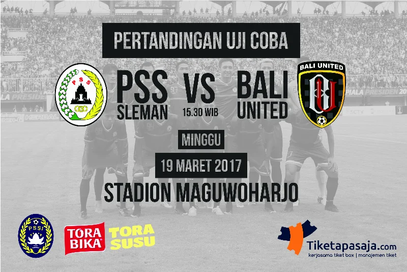 Poster FRIENDLY MATCH PSS SLEMAN VS BALI UNITED