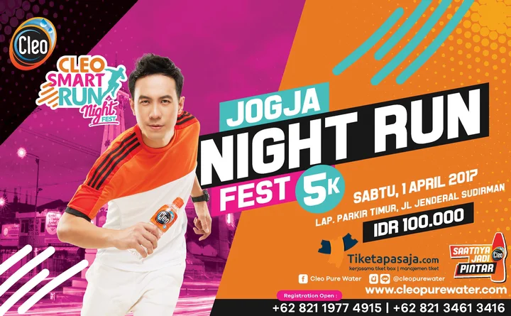 Poster CLEO SMART RUN NIGHT FEST