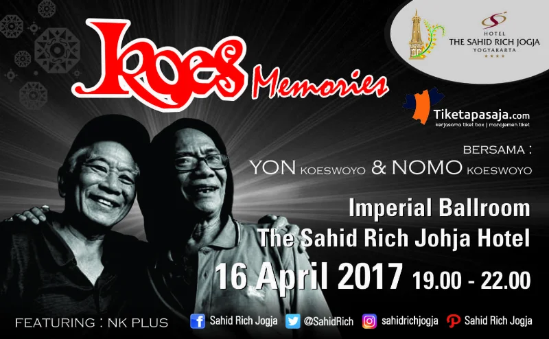 Poster KOES MEMORIES CONCERT