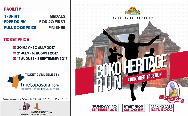 Poster BOKO HERITAGE RUN