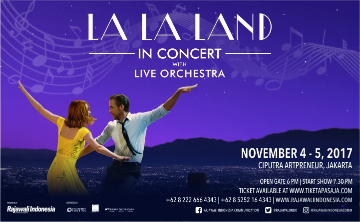 Poster LA LA LAND IN CONCERT