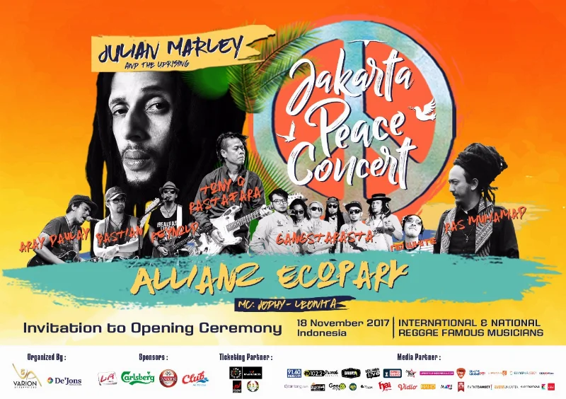 Poster JAKARTA PEACE CONCERT