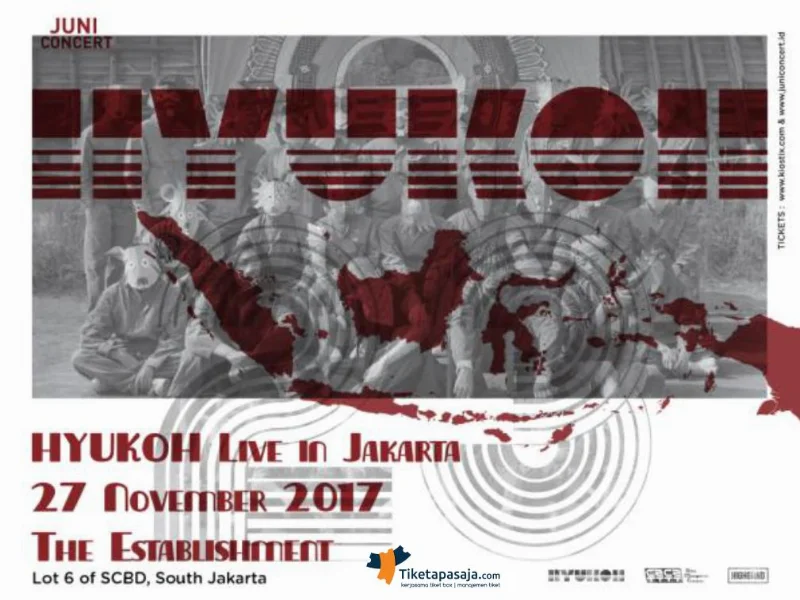 Poster HYUKOH live in Jakarta